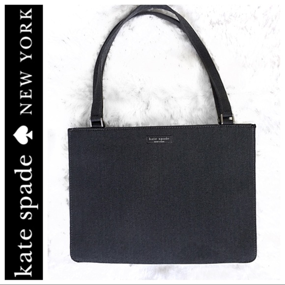 kate spade Handbags - Kate Spade classic! Charcoal colored chic staple.